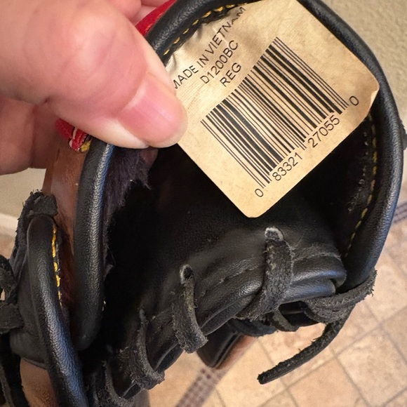 Rawlings D1200BC Premium and 12 Inch Black Brown Leather Baseball Glove RHT - Picture 10 of 10